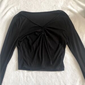 Electric Black Symmetry: A Creative Fashion Statement